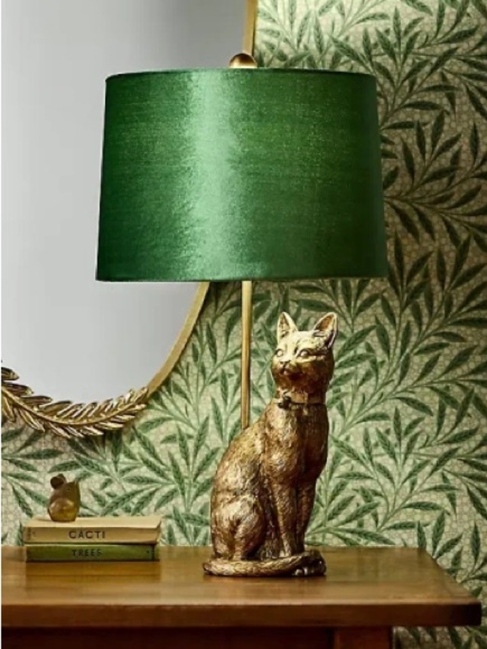 Anthropologie The Icon Table Lamp: Cat Edition- Domestic Shorthair